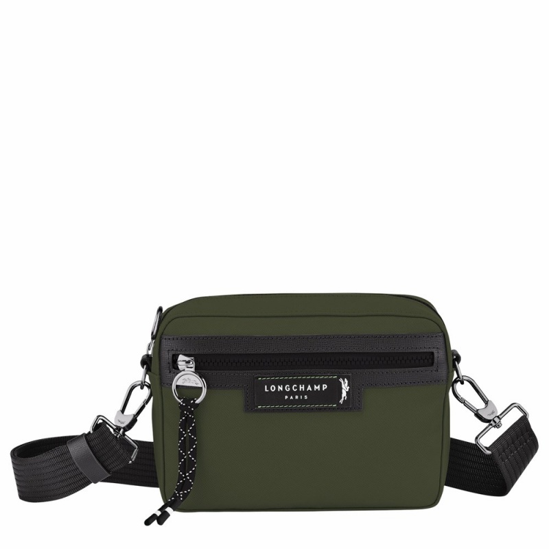 Green Longchamp Le Pliage Energy S Men's Crossbody Bags